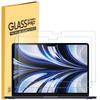 MUBUY-GOL 2 Pack Tempered Glass Screen Protector for MacBook Air 13.6 inch 2025-2022 (M4 M3 M2 A3240 A3113 A2681), 9H Hardness Anti-Scratch Anti-fingerprint view 1