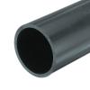 MECCANIXITY 3.5 Inch PVC Rigid Tube Round Pipe Tubing Hardware Tubing 78mm ID 89mm OD 20cm/8" Length Dark Grey High Impact for Water Pipe, Crafts view 1