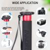 Camera Monopod INNOREL VM60C Carbon Fiber Portable Compact Lightweight Travel Monopod with Fast Flip Lock for Canon Nikon Sony DSLR Camera Video Camcorder Photography Load 22lbs/10kg Height 63in/160cm view 2