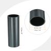 MECCANIXITY 3 Inch PVC Rigid Tube Round Pipe Tubing Hardware Tubing 67.8mm ID 76mm OD 20cm/8" Length Dark Grey High Impact for Water Pipe, Crafts view 2