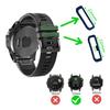 10pcs 22MM Replacement Fastener Rings Compatible with Garmin Instinct 1/2/ Fenix 5/5Plus /6/7 Silicone Connector Security Loop Keepers Ring for Forerunner 935 945 955 Watch Band Keeper Loops/Retainer view 2