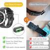 10pcs 22MM Replacement Fastener Rings Compatible with Garmin Instinct 1/2/ Fenix 5/5Plus /6/7 Silicone Connector Security Loop Keepers Ring for Forerunner 935 945 955 Watch Band Keeper Loops/Retainer view 4
