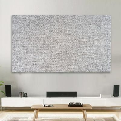GSGC TV Cover TV Dust Cover Cloth Simple Indoor LCD LED Screen Dustproof Protect Modern Home Hanging Desktop Curved Computer Television Cover Monitor Protector Cover-Gray-2||80 inch(187*110cm)