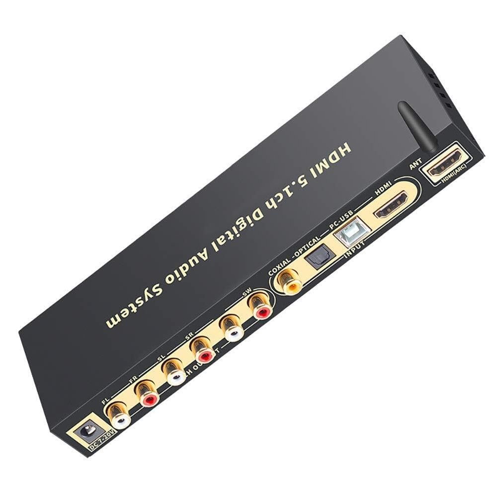 DirectNine Basics HDMI 5.1 Audio Converter Decoder DAC DTS AC3 FLAC APE 4K*2K HDMI Extractor Splitter Digital SPDIF ARC