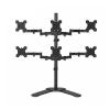 JFUDJKLI Six Arm LCD LED Monitor Mounting Bracket Desktop Stand Fully Motion Monitor Stand Holds 9kg per Head view 1