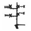JFUDJKLI Six Arm LCD LED Monitor Mounting Bracket Desktop Stand Fully Motion Monitor Stand Holds 9kg per Head view 4