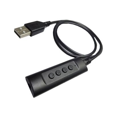 USB Sound Card Virtual Channel for Headphone Laptops Gamings Strong Compatibility Plugs and Use Not Need