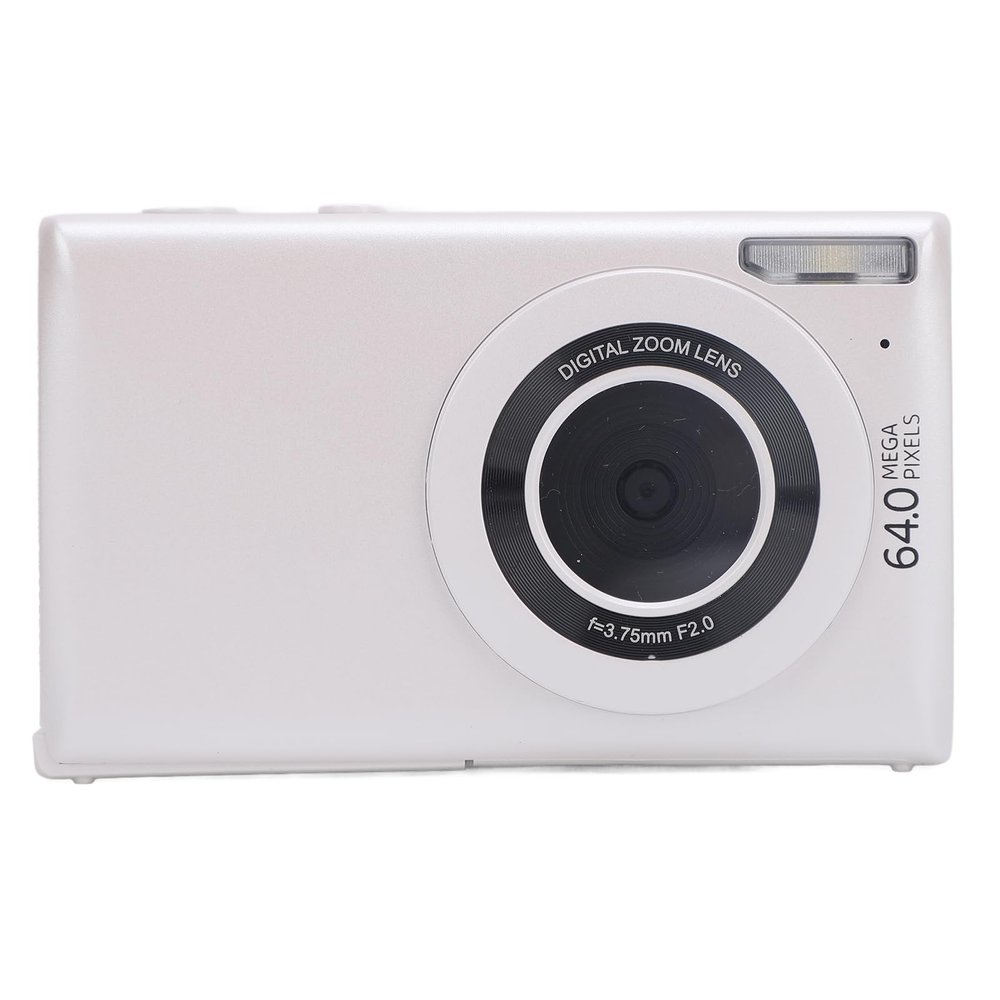 64MP 4K Digital Camera, 18x Zoom Autofocus Vlogging Camera with TFT Display, for Recording Life