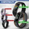 AVOD Sport Loop Nylon Watch Bands Compatible with Fitbit Charge 6/Charge 5 for Women Men, Adjustable Breathable Replacement Soft Nylon Loop Wristband for Fitbit Charge 6/Fitbit Charge 5 view 2