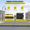 Cable Protector Ramp 1 Channel Rubber Cable Protection Ramp, Garden Hose Protector for Driveway 18000lb Axle Capacity Cord Cable Protector view 4