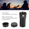 3X Barlow Lens, HD Optical Glass, Aluminum Alloy Telescope Accessories, with Eyepiece Cover, for 1.25 Inch Threads view 2