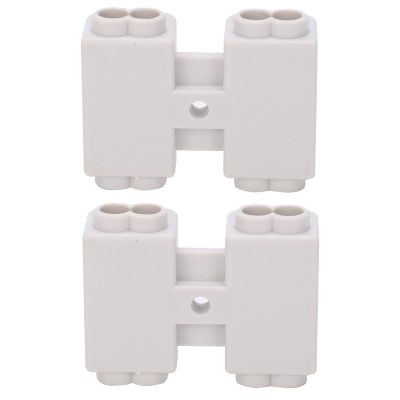 NDNCZDHC 2Pcs High-Power Main Splitter 2Position Wire Splitter TShape 1-6mm Wiring Connector 400V 60A Wire Terminal Block