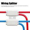 NDNCZDHC 2Pcs High-Power Main Splitter 2Position Wire Splitter TShape 1-6mm Wiring Connector 400V 60A Wire Terminal Block view 2