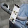 A2C Stroller Phone Holder Compatible with MagSafe - Magnetic Stroller Mount with Adjustable Strap - One-Hand Operation - Fit for Belly Bars, Hand Bars & Shopping Carts - Essential Stroller Accessory view 2