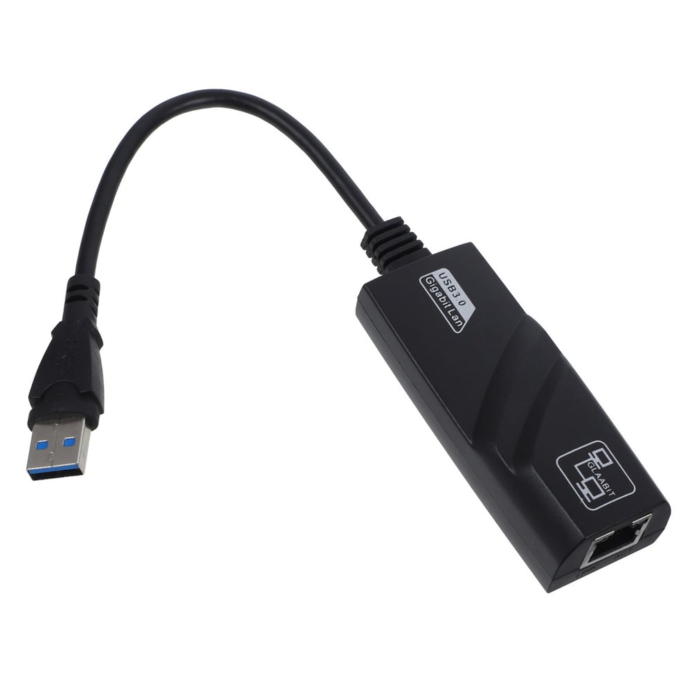 DirectNine Basics 1000m USB Ethernet Adapter Network Card Driver USB to Converter Compatible Laptops and Various Devices Sleek Design for Seamless Connectivity