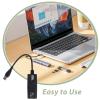 DirectNine Basics 1000m USB Ethernet Adapter Network Card Driver USB to Converter Compatible Laptops and Various Devices Sleek Design for Seamless Connectivity view 2