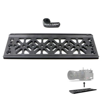 Alvins Alexa 35 Base Plate Bottom Cheese Plate Light Weight Safety Dovetail Plate for ARRI Trinity| DJI Ronin 2| Steadicam M2 with 3/8"-16 Threaded