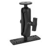 Fish Finder Mount, 15cm Short Arm Fish Finder Mount Aluminum Alloy Holder for Marine Boat Kayak for GPSMAP 722 for Lowrance HDS Carbon 7 view 2