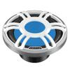 HERTZ HMS 10 S2-LD-SW.1-10" 2-Ohm Marine Subwoofer with RGB LEDs, White Sport Grille view 1