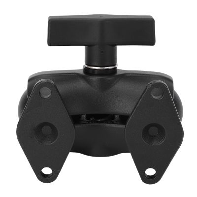 Double Ball Mount, Double Ball Mount Aluminum Alloy Socket Arm with 1.5 Inch C Size Adapter for Tablet Phone Vehicle Boat Farm Machine
