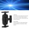 Double Ball Mount, Double Ball Mount Aluminum Alloy Socket Arm with 1.5 Inch C Size Adapter for Tablet Phone Vehicle Boat Farm Machine view 4