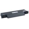 Lowell U181RL-LC Rackmount Light Panel with 120VAC 15A 1800W 60Hz Power Rating, (8) NEMA 5-15R Receptacles Controlled by Front Switch, 15-Feet Cord, Hooded Light view 1