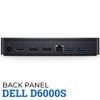 Crossery Dell D6000s Docking Station Bundle - Includes Universal Dell Dock Station, HDMI Cable, 130W Power Adapter & Microfiber Cloth, Compatible with USB-C, 4k Dual Monitor Support (Renewed) view 4