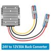 YUNKOZAND DC 24V Step Down to 12V 30A 360W DC Converter is Suitable for Waterproof Voltage Reduction Devices on Golf carts and forklifts.(24V-12V30A) view 2