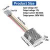 YUNKOZAND DC 24V Step Down to 12V 30A 360W DC Converter is Suitable for Waterproof Voltage Reduction Devices on Golf carts and forklifts.(24V-12V30A) view 4