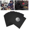 20 Pcs Record Kraft Paper Jackets for Standard 12 Inch Records, Thick & Robust 350gsm Cardboard Kraft, Allow Printed Labels, Anti Static, Convenient Access (Black) view 2