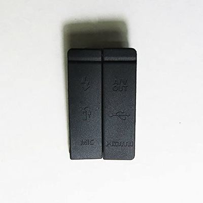 CHICHIYANG 2PCS Rubber Camera Side Port Cover for Canon EOS 5D Mark II 5D2 Accessories