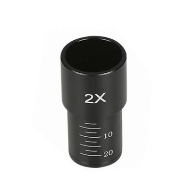 MINZIHAO 2X 3X 10X 16X 20X 25X 30X 50X Wide Field Microscope Eyepiece with 23.2mm Mounting Size for Biological Microscope(2X), MINZIHAO6666