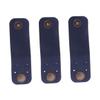 DOITOOL 3pcs Cable Winder Organizer Holder Leather Cable Tie Cord Management for Desk Wire Sleeves view 1