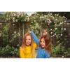 Wooden Fence Photography Background Climbing Roses and Trellis Backdrops for Photography Garden Style Girls in Wonderland Themed Backdrops Kids Adult Photo Video Studio Wallpaper Props 9x6ft view 4