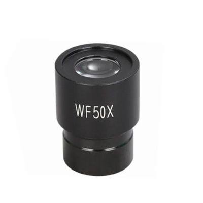 MINZIHAO 2X 3X 10X 16X 20X 25X 30X 50X Wide Field Microscope Eyepiece with 23.2mm Mounting Size for Biological Microscope(50X), MINZIHAO6666