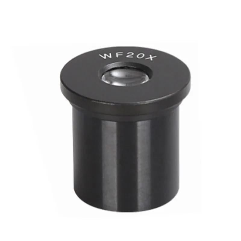 2X 3X 10X 16X 20X 25X 30X 50X Wide Field Microscope Eyepiece with 23.2mm Mounting Size for Biological Microscope(20X)