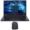 Acer TravelMate P4 Home & Business Laptop (AMD Ryzen 5 PRO 6650U 6-Core, 14.0" 60 Hz Wide UXGA (1920x1200), AMD Radeon 660M, 32GB DDR5 4800MHz RAM, Win 11 Pro) with Premium Backpack view 1