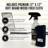 Delete Screen Cleaner Spray Kit, 16oz Bottle and 12"x12" Microfiber Cleaning Cloth, Streak-Free, Safe and Gentle Formula, Multi-Purpose for Devices, Large TVs, Computers, Monitors, Smart Phones view 3
