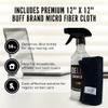 Delete Screen Cleaner Spray Kit, 2 Pack, 16oz and 2oz Bottle and 12"x12" Microfiber Cleaning Cloth, Streak-Free, Safe and Gentle Formula, Multi-Purpose for TVs, Computers, Monitors, Smart Phones view 4