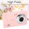 4K 48MP Digital Camera 16x Digital Zoom Compact Camera 4K Video Recording 3 Inch Full Display Screen Auto Focus Camera Ideal for Travel & Selfies view 2