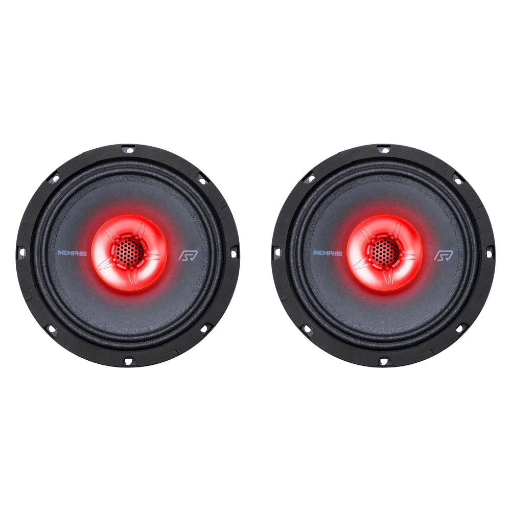 Memphis Audio SRXP82WTV2 1 Pair SRX Pro 8" 175w 4 ohm 2 Way Coaxial Speakers