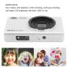 4K 44MP Digital Camera 16x Digital Zoom Camera 4K Video Recording 2.4 Inch Full Display Screen Compact Camera Ideal for Photography Travel Vlogging (White) view 3
