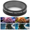 Action Camera Filter, MC Aluminum Optical Glass, Sports Camera Optical Glass Lens Filter for Osmo Series Cameras view 3
