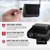 Cobra Smart Dual View Front and Rear Dash Cam (SC 250R)  True 4K Resolution, 360 Alerts, Parking Live View, Incident Reports, Emergency MayDay, 32 GB SD Card Included, CarPlay & Android Auto view 4