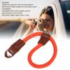 Akozon Camera Wrist Strap Comfortable Secure Lightweight DSLR SLR Mirrorless Photography Cotton Leather Portable (#12) view 4