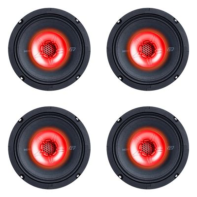 Memphis Audio SRXP62WTV2 2 Pair SRX Pro 6.5" 125w 4ohm 2 Way Coaxial Speakers