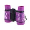 BEIYINAI Practical Lightweight Colorful 4x30 Binoculars Optical Objective Lens Outdoor Games for Kids Children, Green view 4