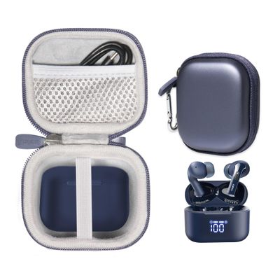 CaseSack Case for TOZO T20 Earbuds (Blue)