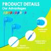 MENGLALA Earbud Bulk Kids Headphone for Classroom School 200 Pack,Wholesale Classroom Students Wired Earphones with 3.5 mm Jack for Computers Chromebook Laptop PC (Mixed Colors) view 2