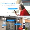 5mp, Two-Way Audio, 360 Tracking Monitoring Camera Wireless Hiseeu Integrated NVR 1920P 5-megapixel 4-Piece Set with Built-in 1TBHDD can be Added to 10 Channels for Remote Monitoring view 3